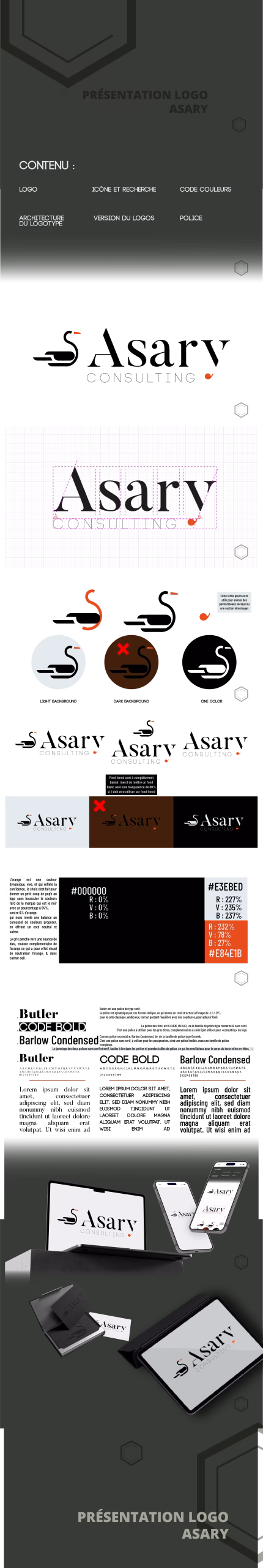 Brand identity design by chama touzani